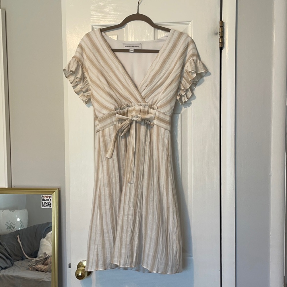 striped dress